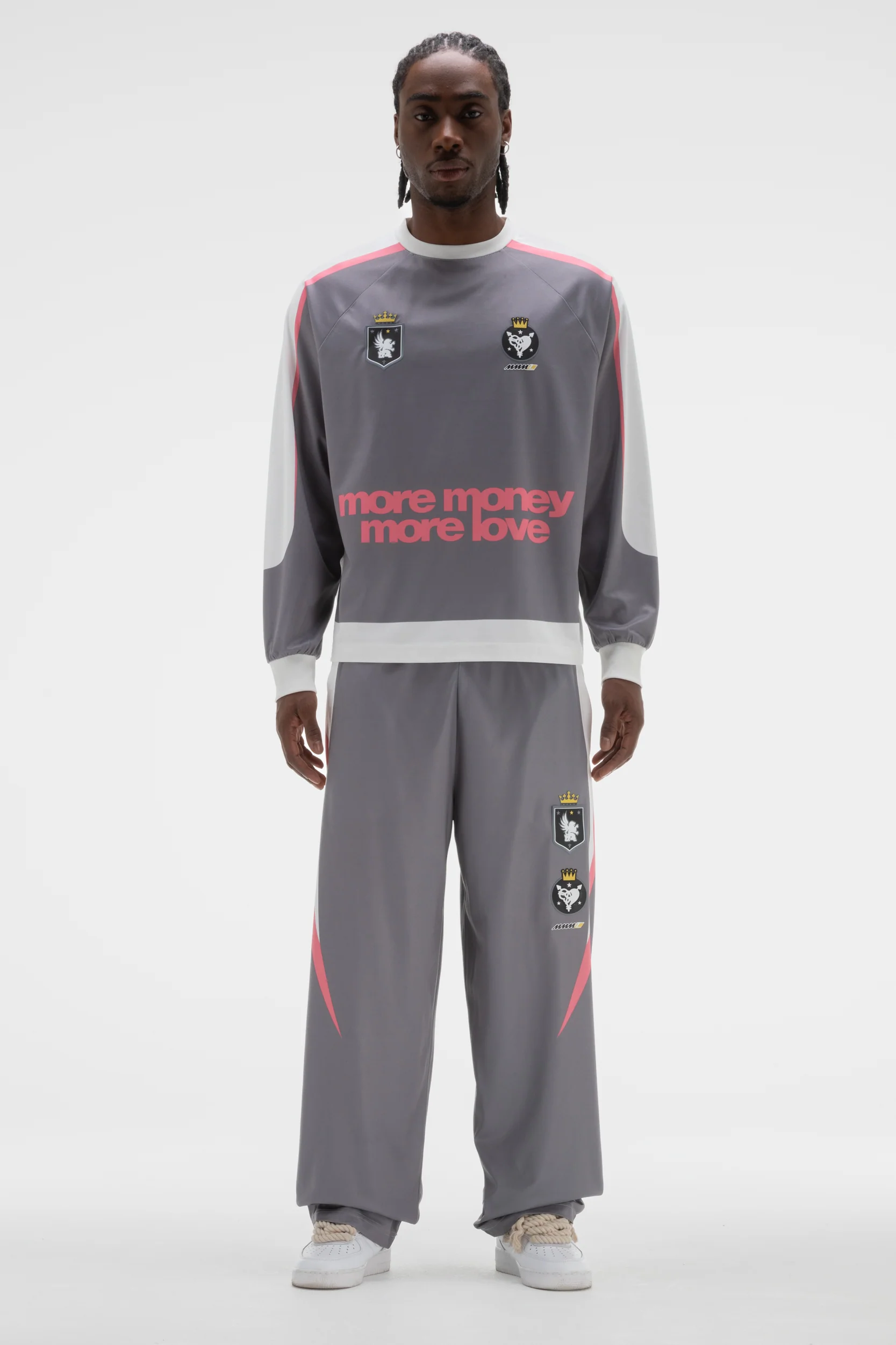 JERSEY TRACKPANTS DARK GREY - Image 4