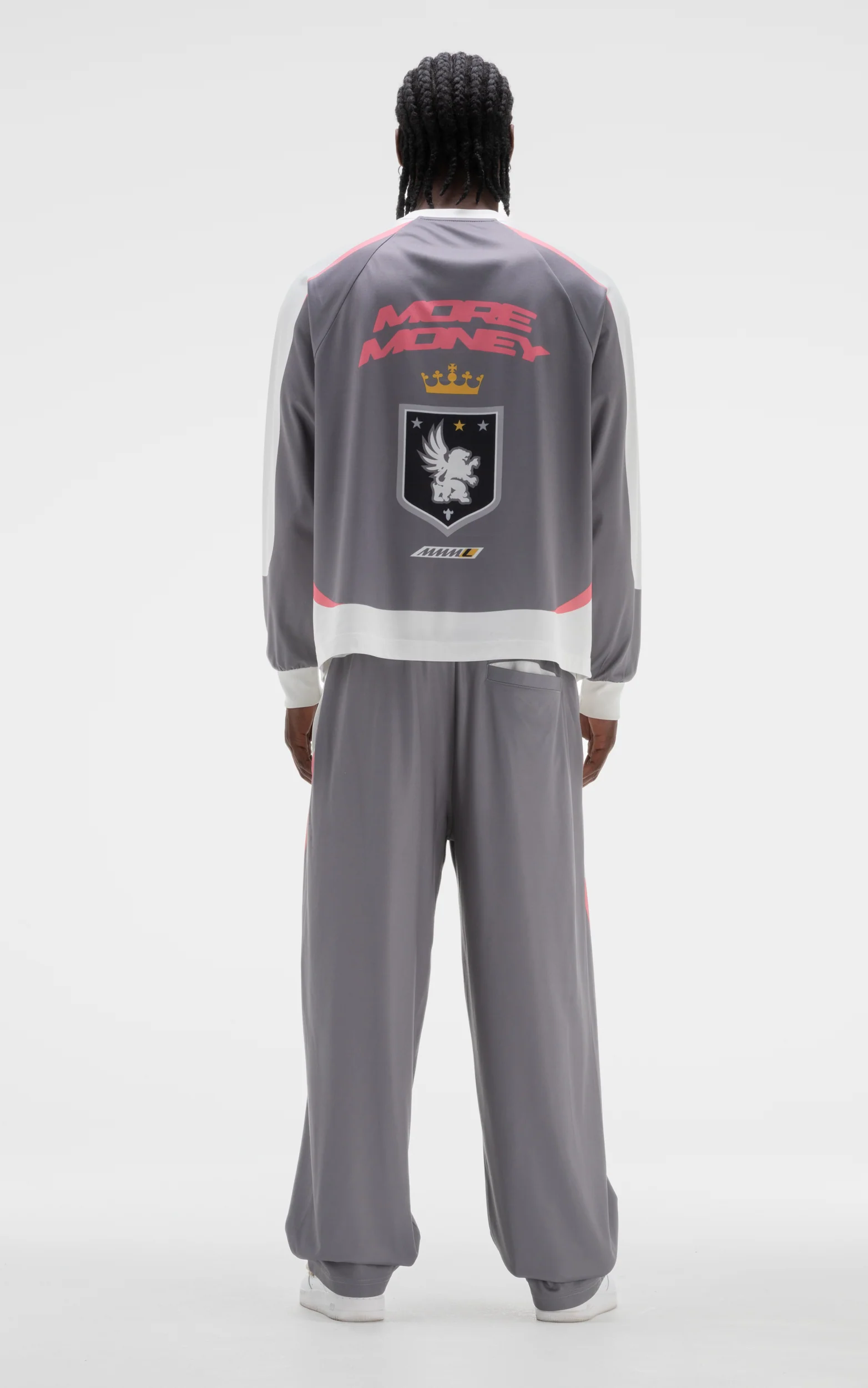 JERSEY TRACKPANTS DARK GREY - Image 5
