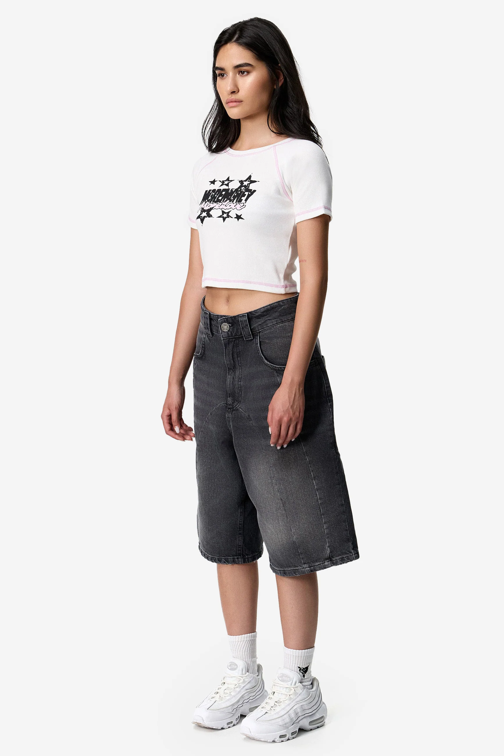 STARLIGHT CROP TOP WHITE - Image 3