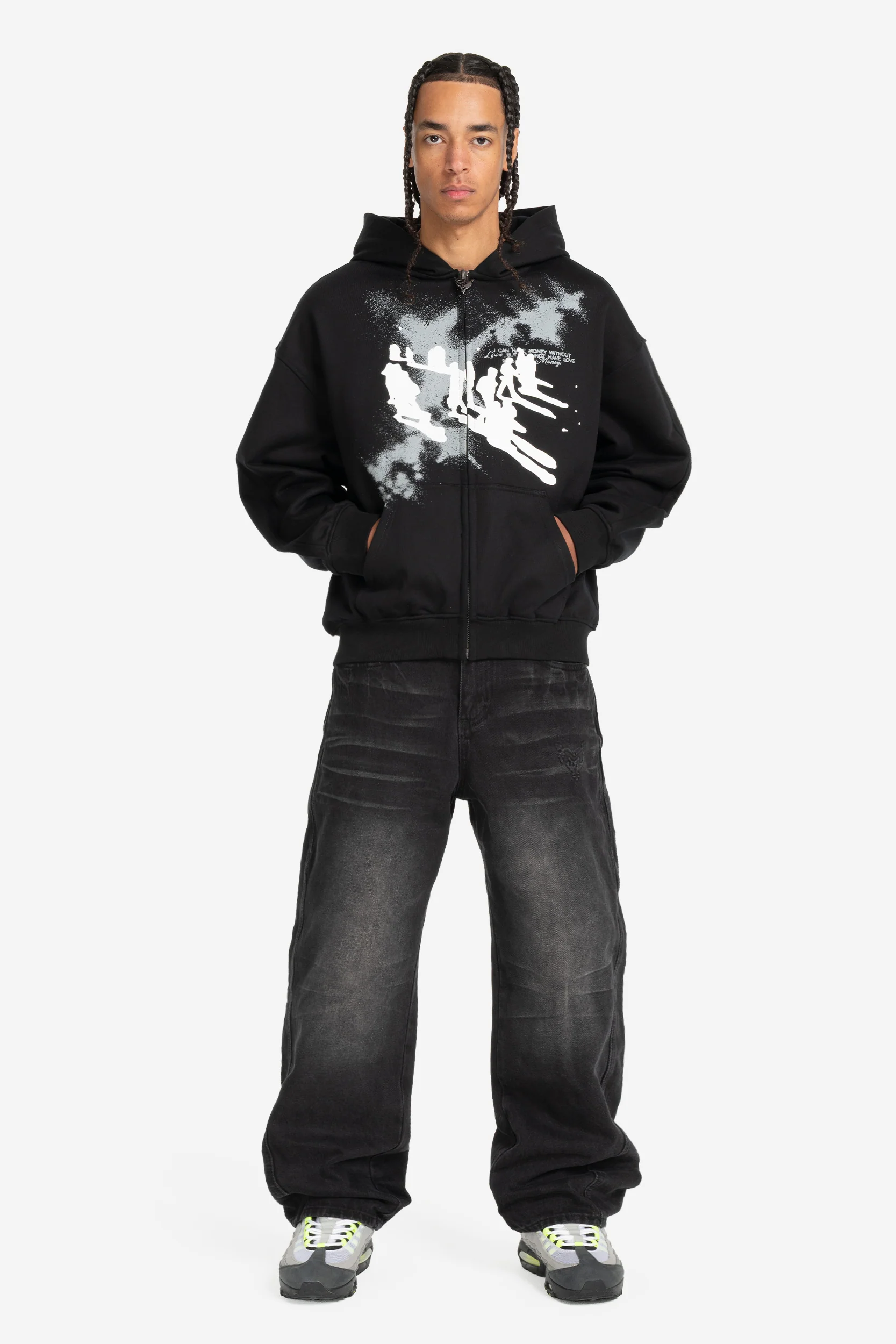 TRANSCENDENTAL ZIP ALL BLACK - Image 3