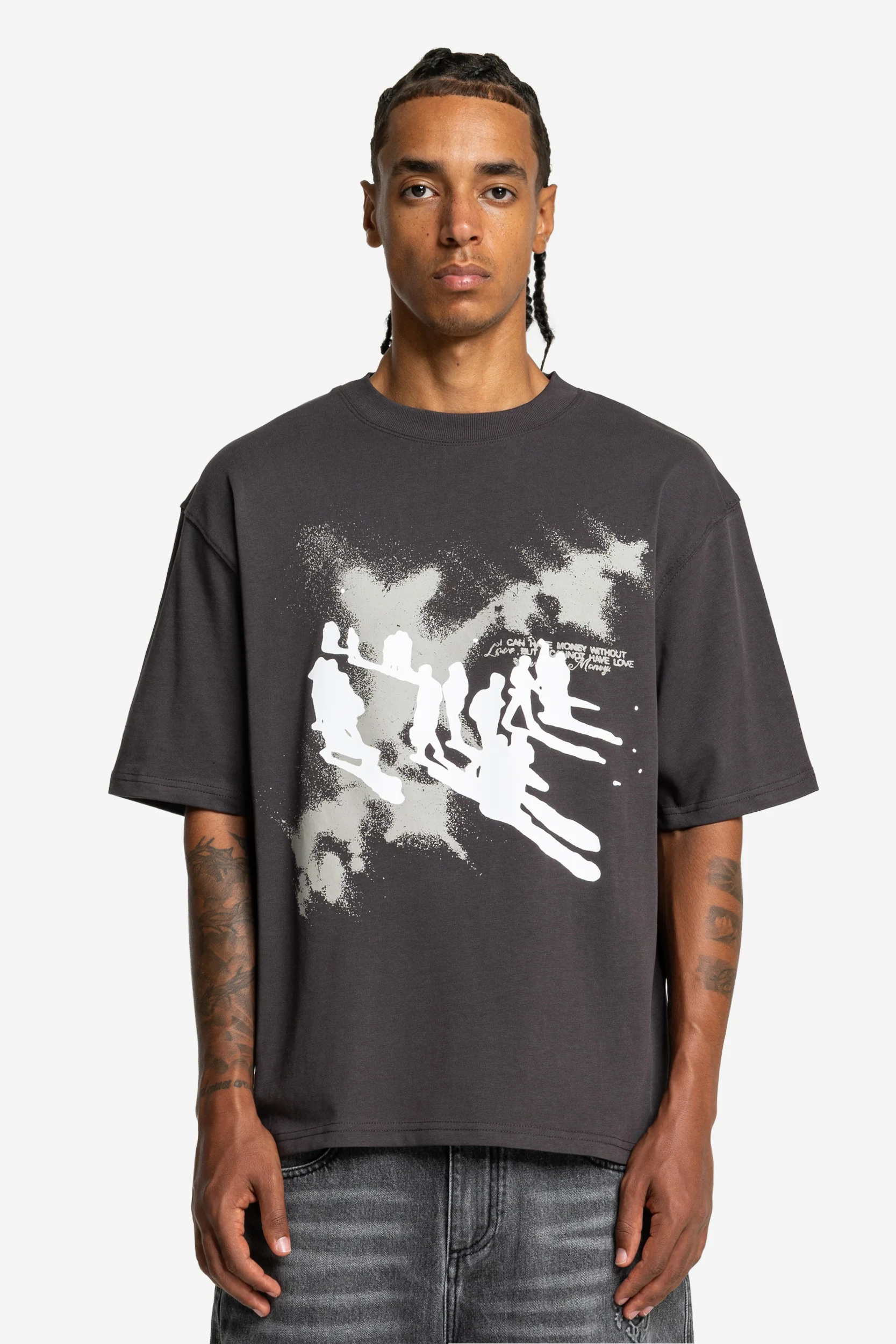 TRANSCENDENTAL TEE DARK GREY - Image 2