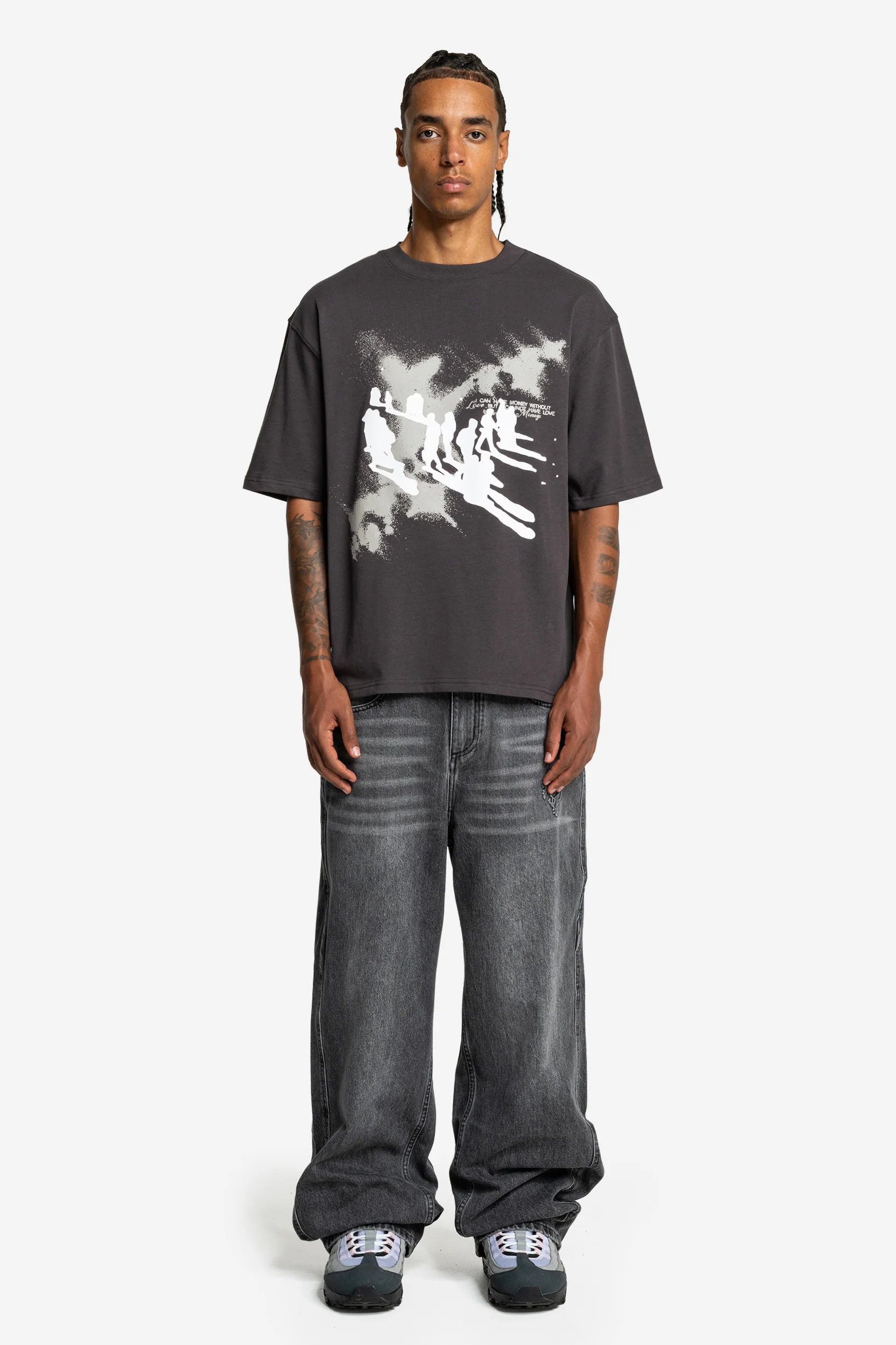 TRANSCENDENTAL TEE DARK GREY - Image 4