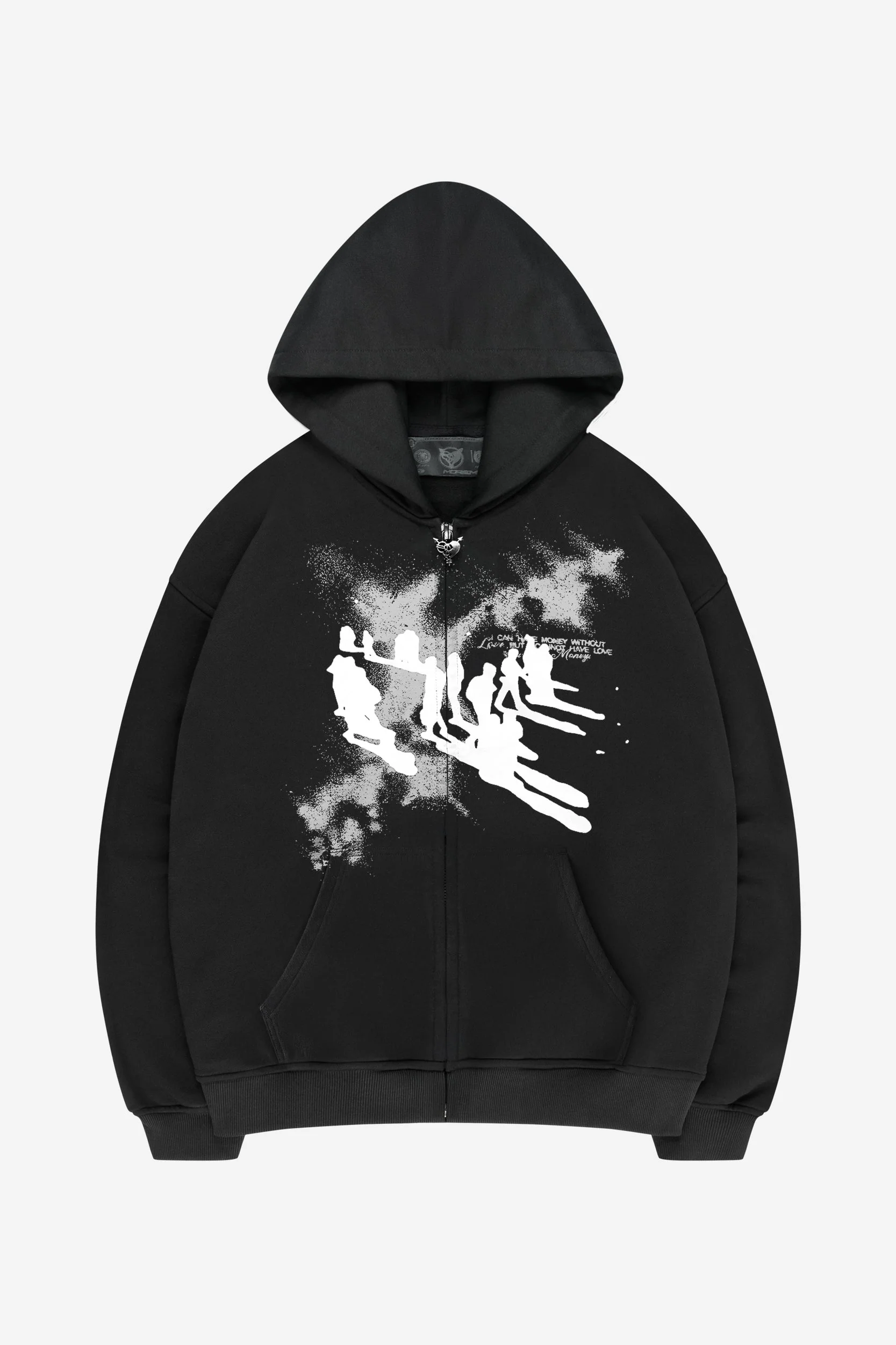 TRANSCENDENTAL ZIP ALL BLACK + OPEN LEG JOGGER BLACK - Image 2
