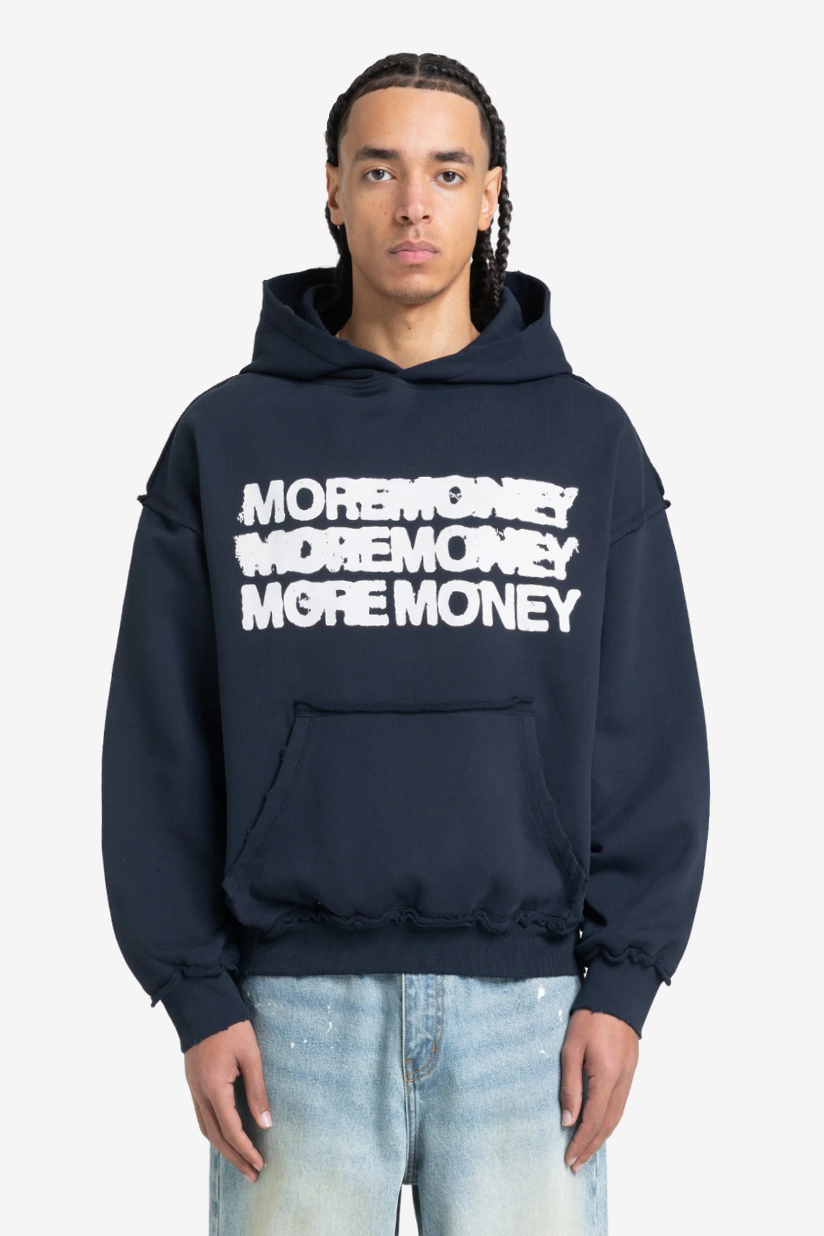 TRIOLOGY HOODIE NAVY - Image 2