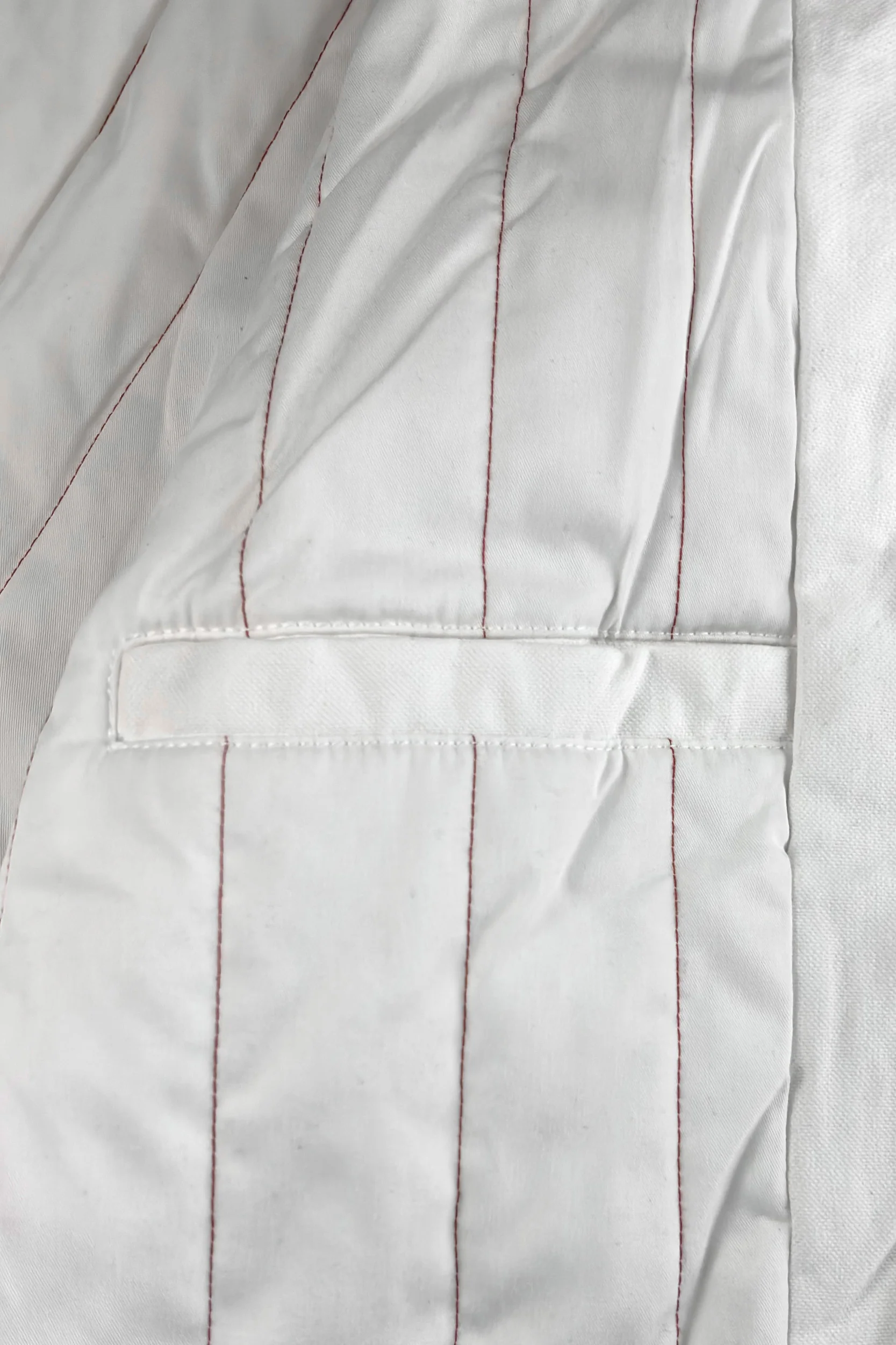 UTILITY CANVAS JACKET WHITE DUST - Image 8