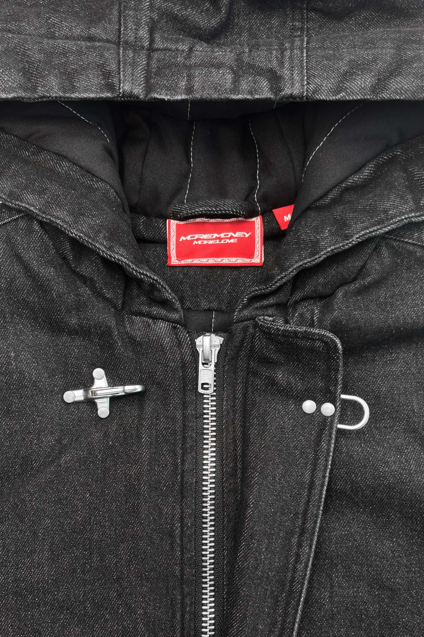 UTILITY DENIM JACKET BLACK IRON - Image 7