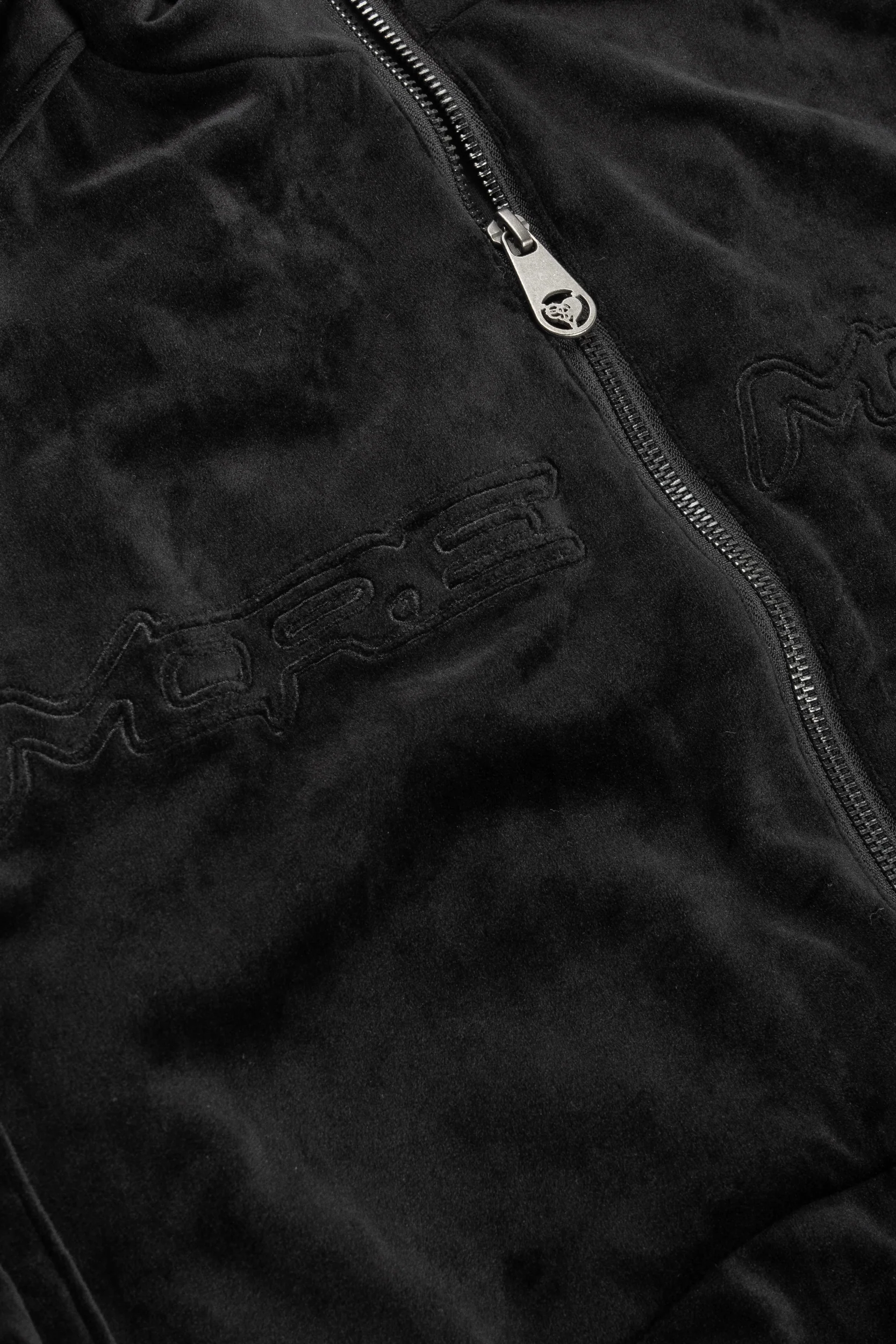 VELOUR JACKET BLACK - Image 4
