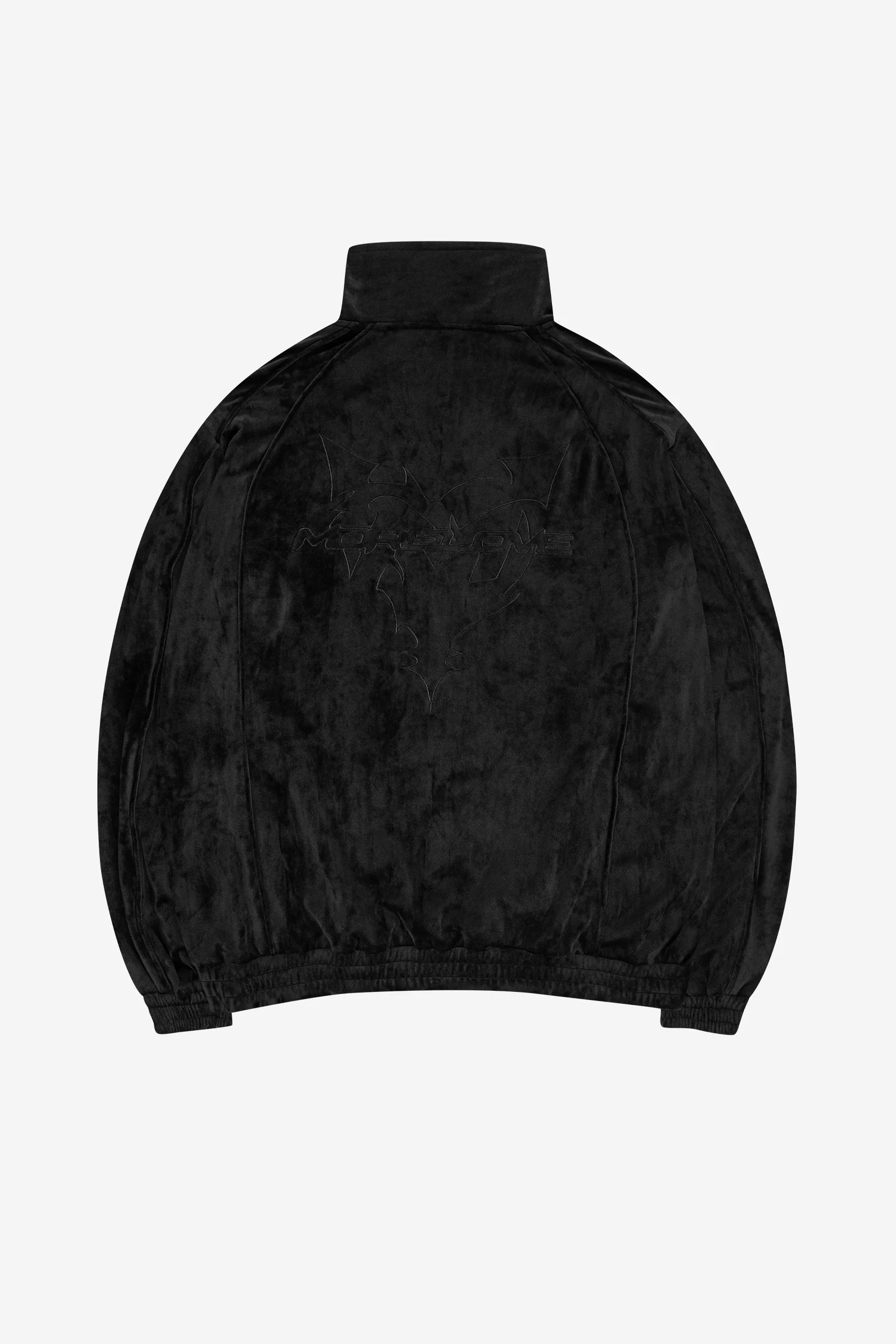 VELOUR JACKET BLACK - Image 6