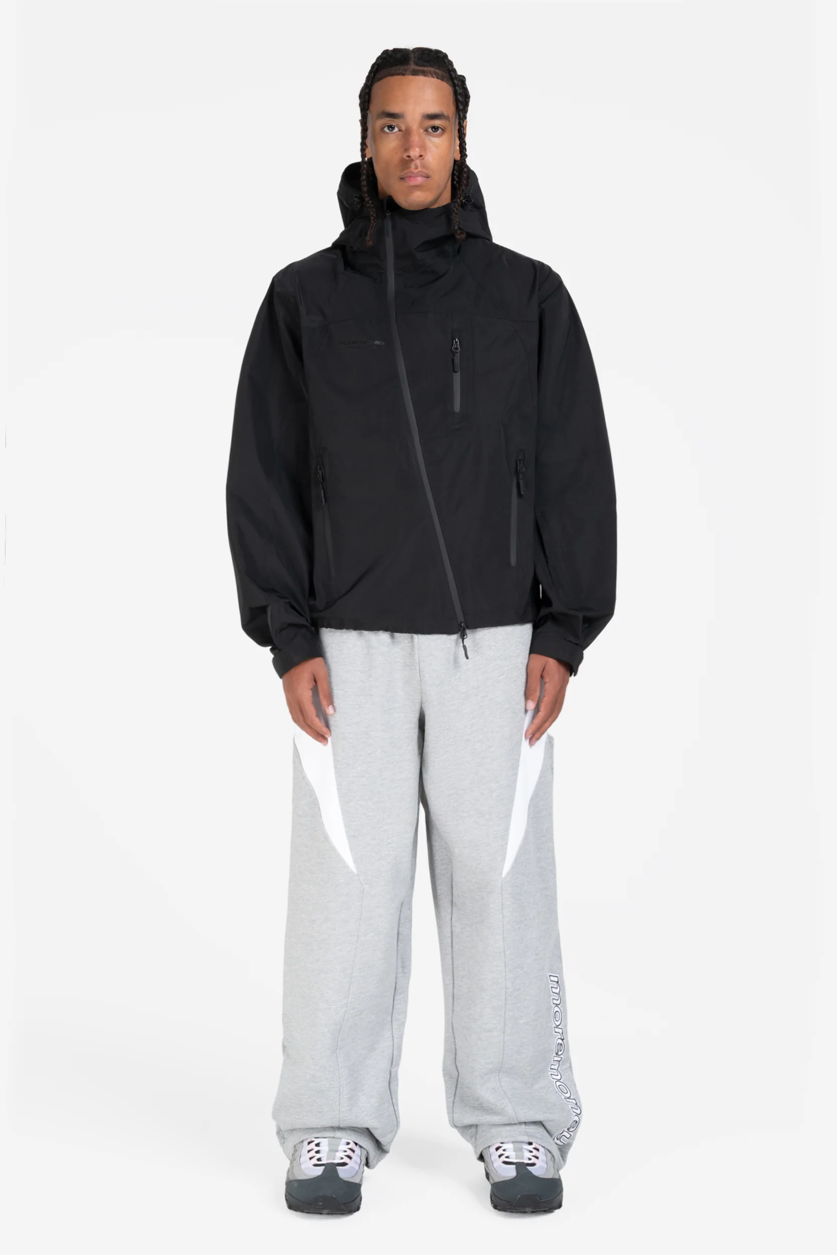 WATERPROOF SHELL JACKET BLACK - Image 5