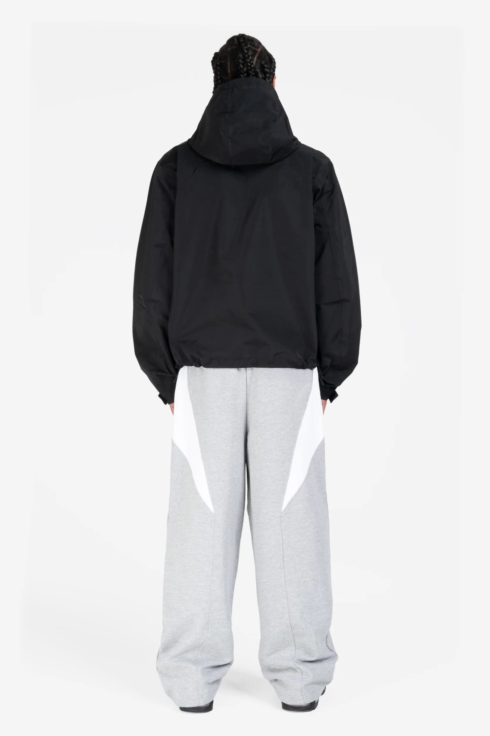 WATERPROOF SHELL JACKET BLACK - Image 6