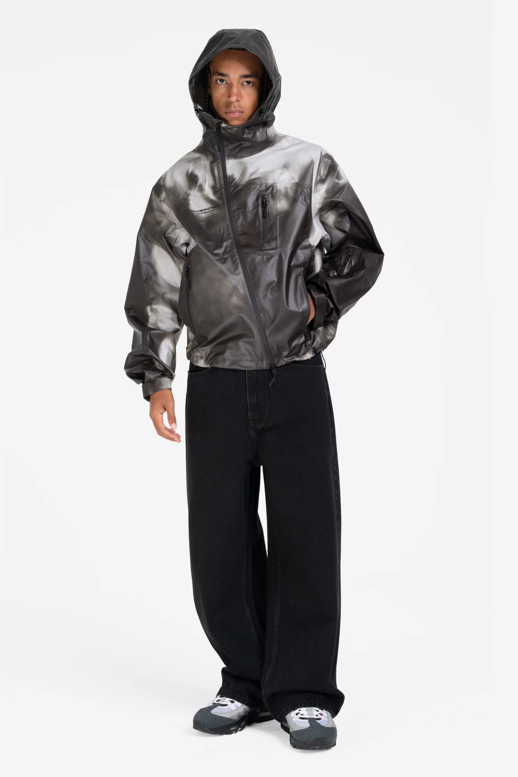 WATERPROOF THERMAL SHELL JACKET DARK CHERRY - Image 3