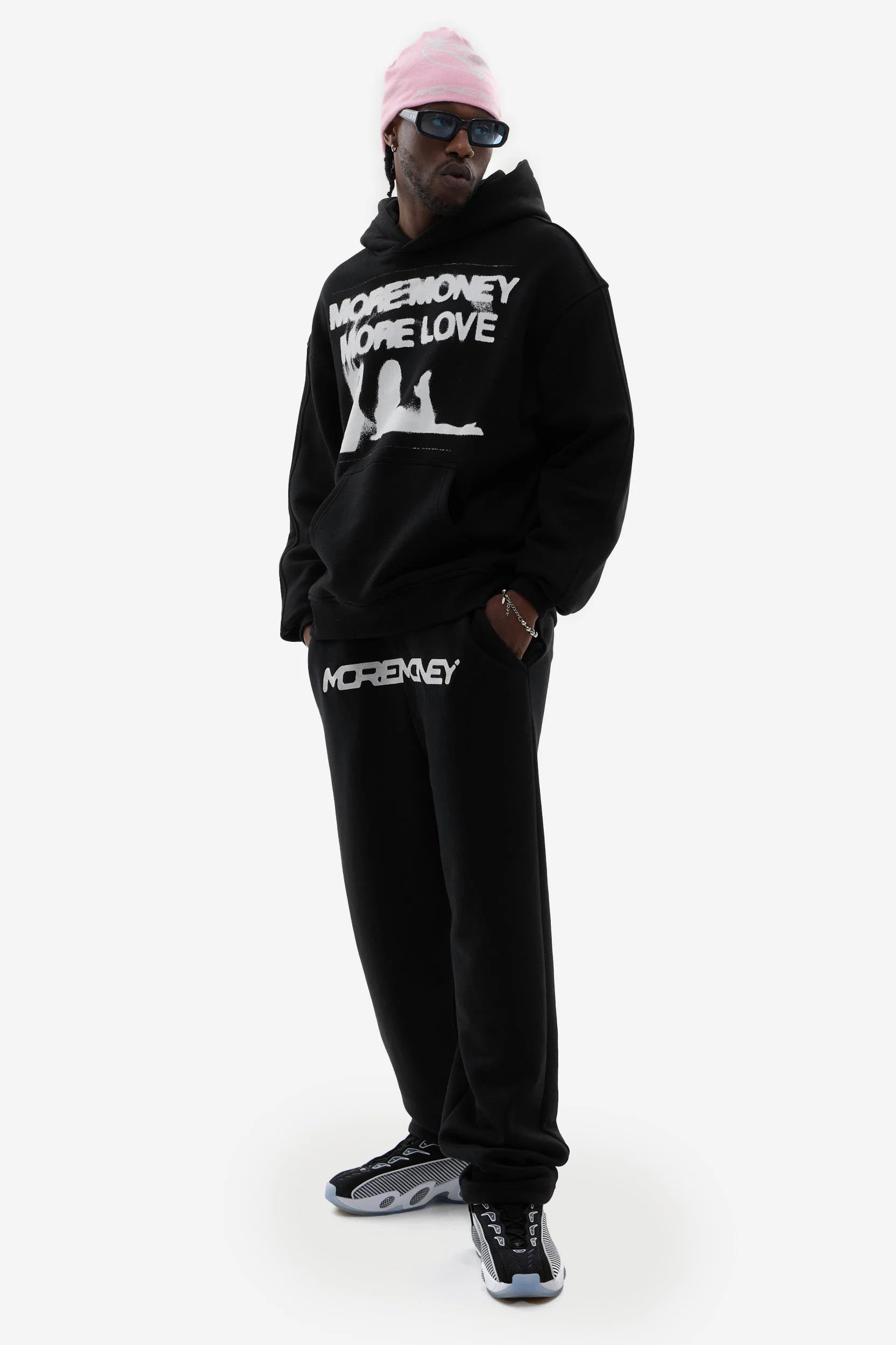 WET DREAM HOODIE BLACK - Image 3