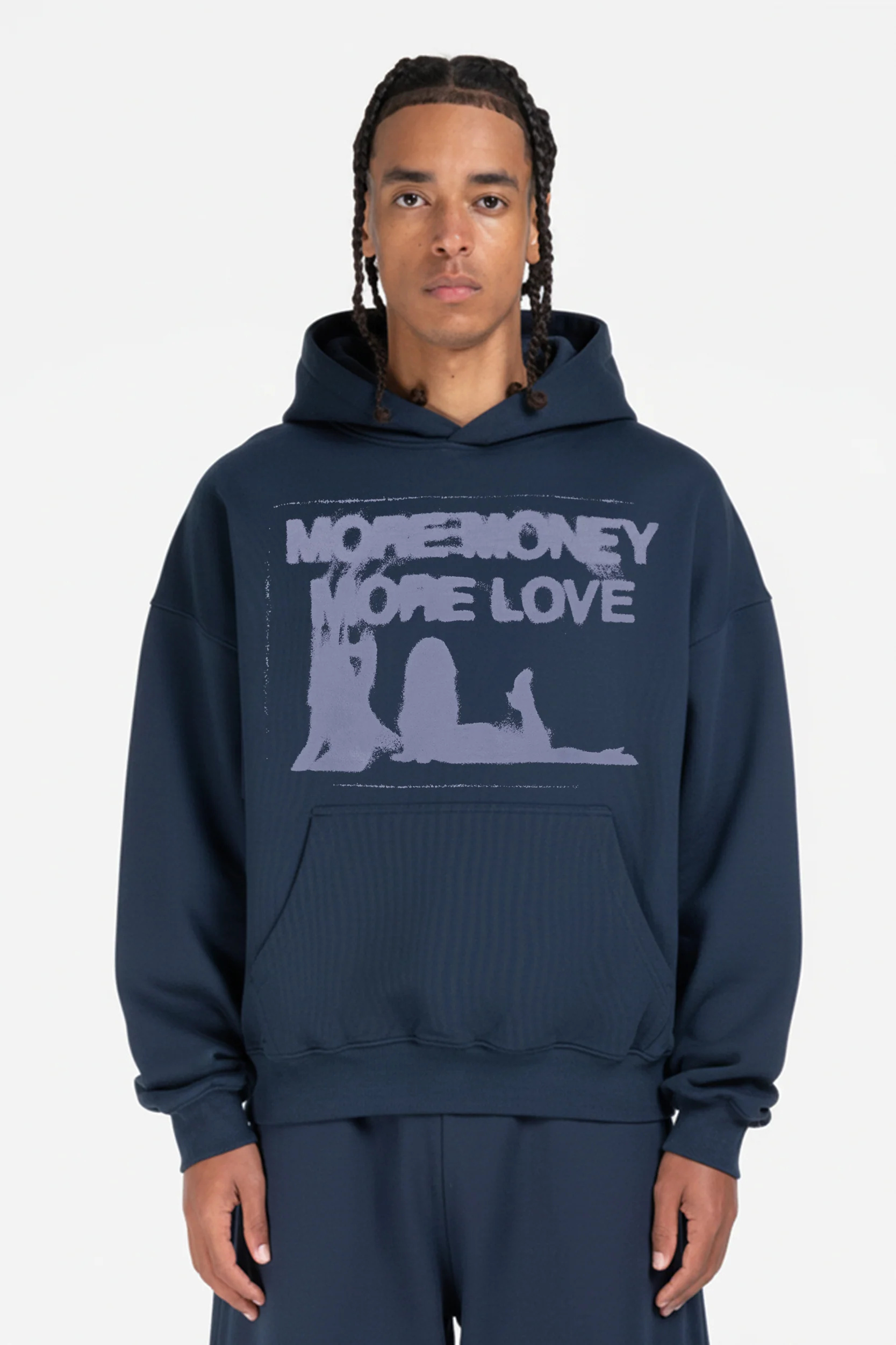 WET DREAM HOODIE NAVY - Image 2
