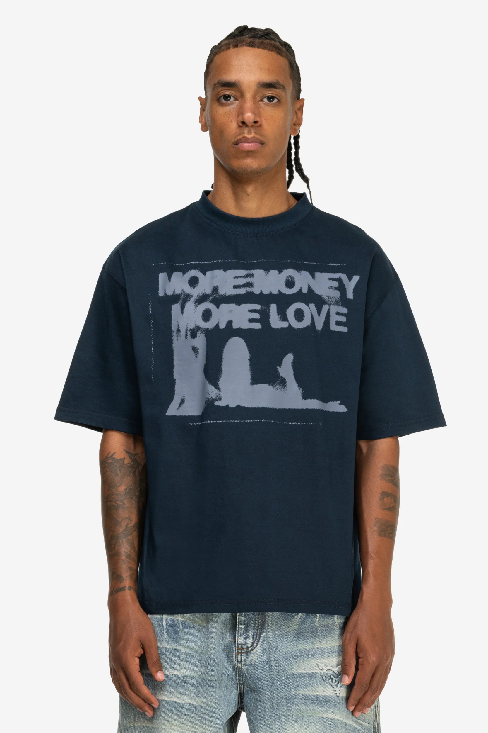 WET DREAM TEE NAVY - Image 2