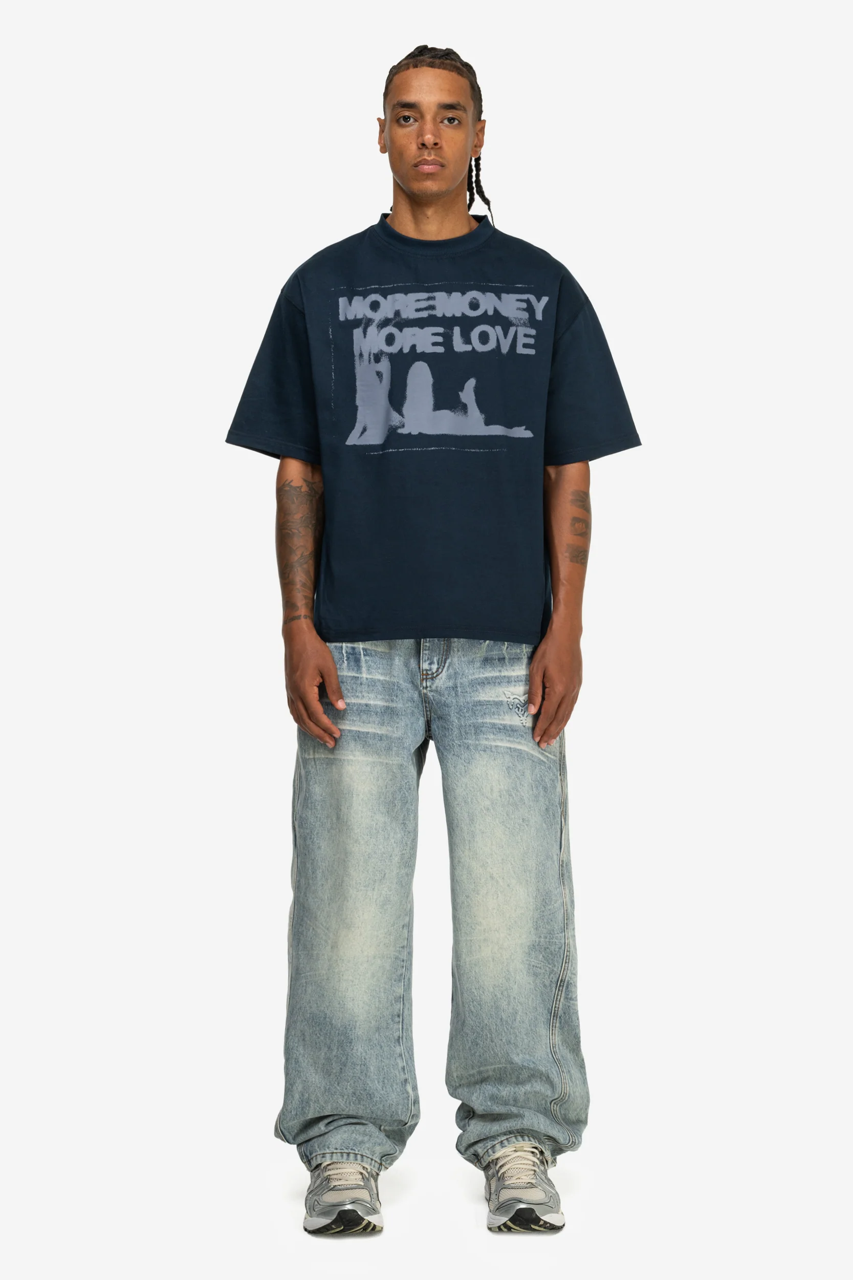WET DREAM TEE NAVY - Image 4